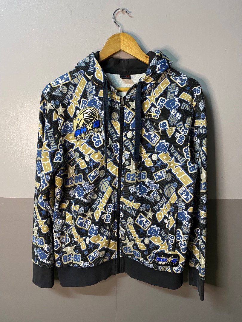 Vintage Shaq Aop by Li Ning Men s Fashion Coats Jackets and
