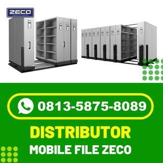 WA 0813-5875-8089. Jual Lemari Arsip Mobile File Gresik Zeco