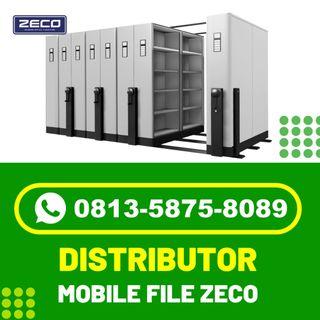 WA 0813-5875-8089. Jual Lemari Mobile File Gresik Zeco