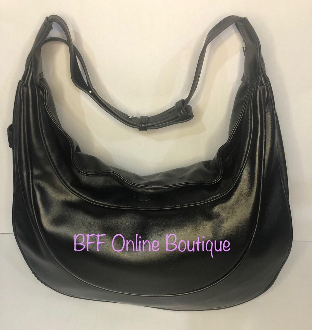 Well Used Black Office Shoulder Bag Women s Fashion Bags
