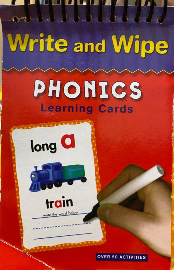 Write and Wipe(Phonics), 興趣及遊戲, 書本 & 文具, 書本及雜誌 - 補充練習 - Carousell