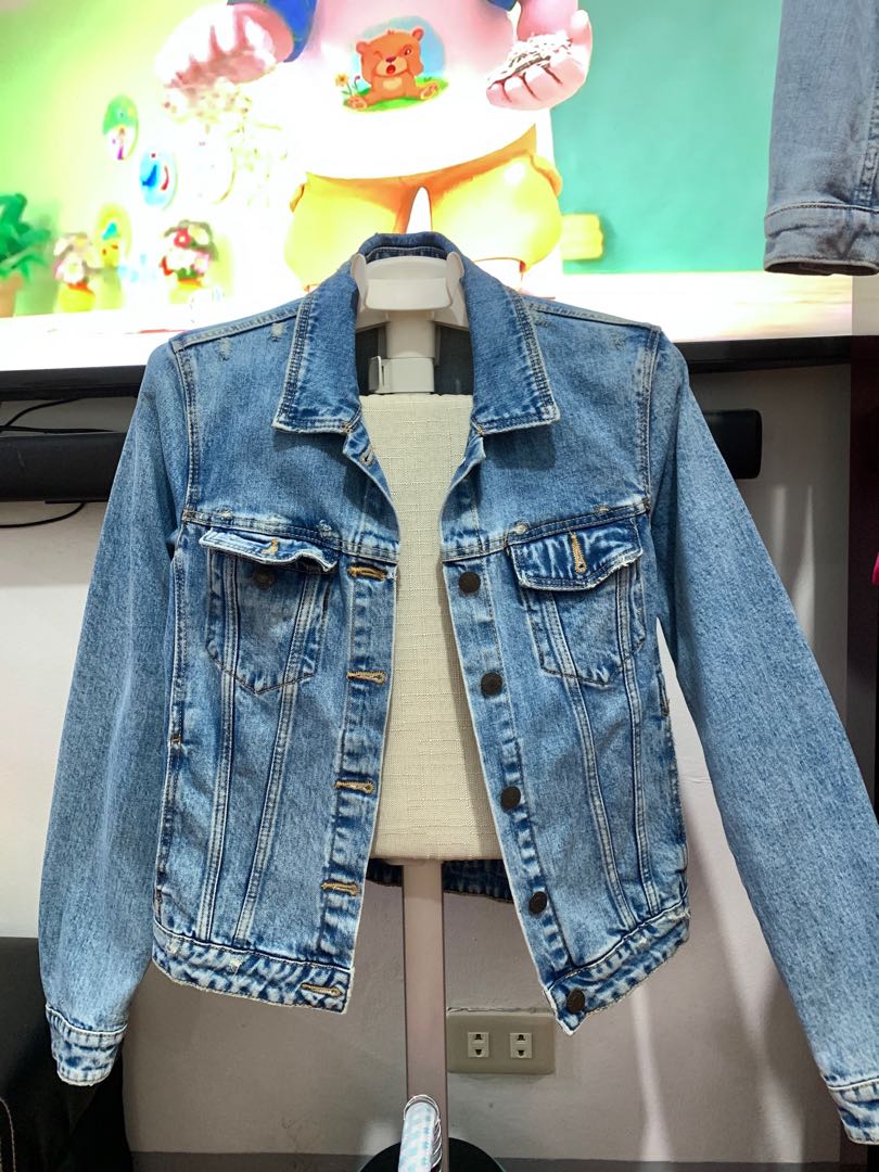 Zara denim jacket, Women's Fashion, Coats, Jackets and Outerwear on