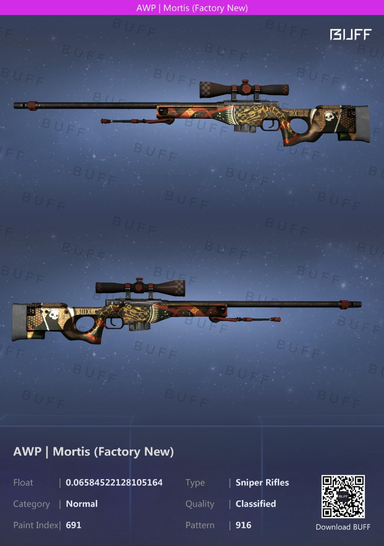 [0.06] AWP Mortis Factory New FN CSGO Skins Knives Knife Items, Video ...