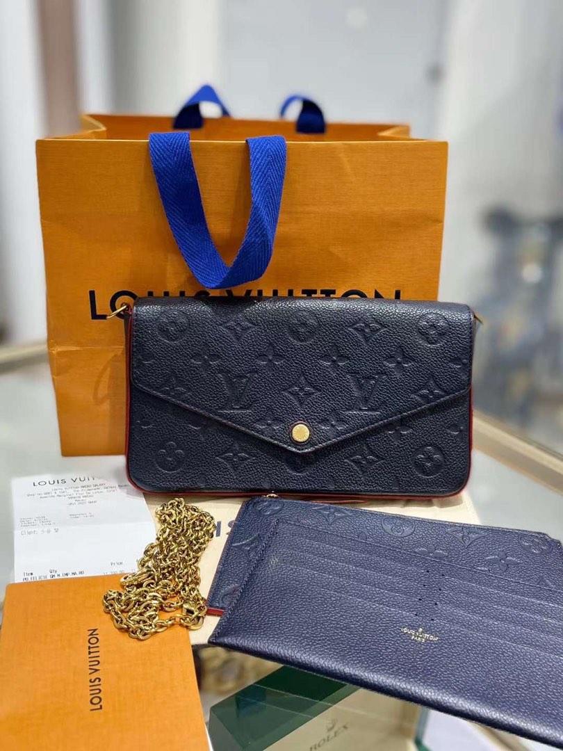 URGENT SALE!!! Authentic LV Felicie Pochette, Luxury, Bags & Wallets on  Carousell