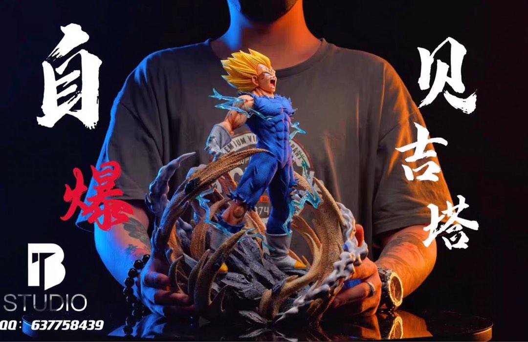 全新 BT studio 龍珠 魔人 比達 自爆 GK 高配版 貝吉塔, 興趣及遊戲, 玩具 & 遊戲類 - Carousell