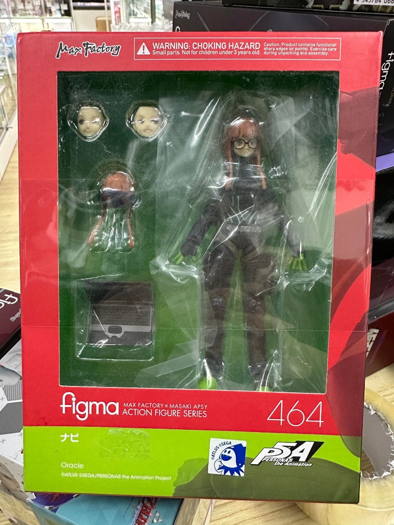 全新Good Smile Figma 464 Persona5 The Animation Navi 女神異聞