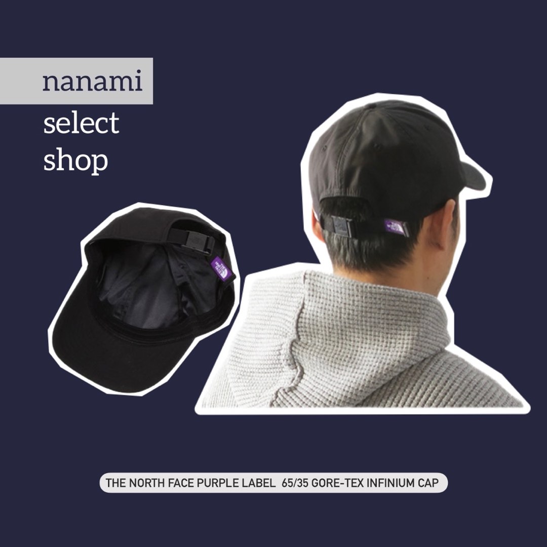 ● The north face purple label 65/35 Gore-Tex Infinium Cap 紫標