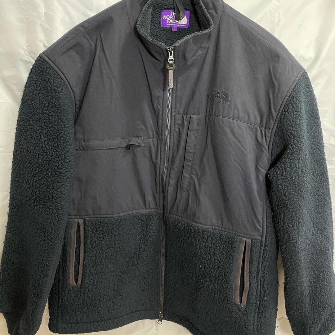 The north face purple new arrivals label field denali coat