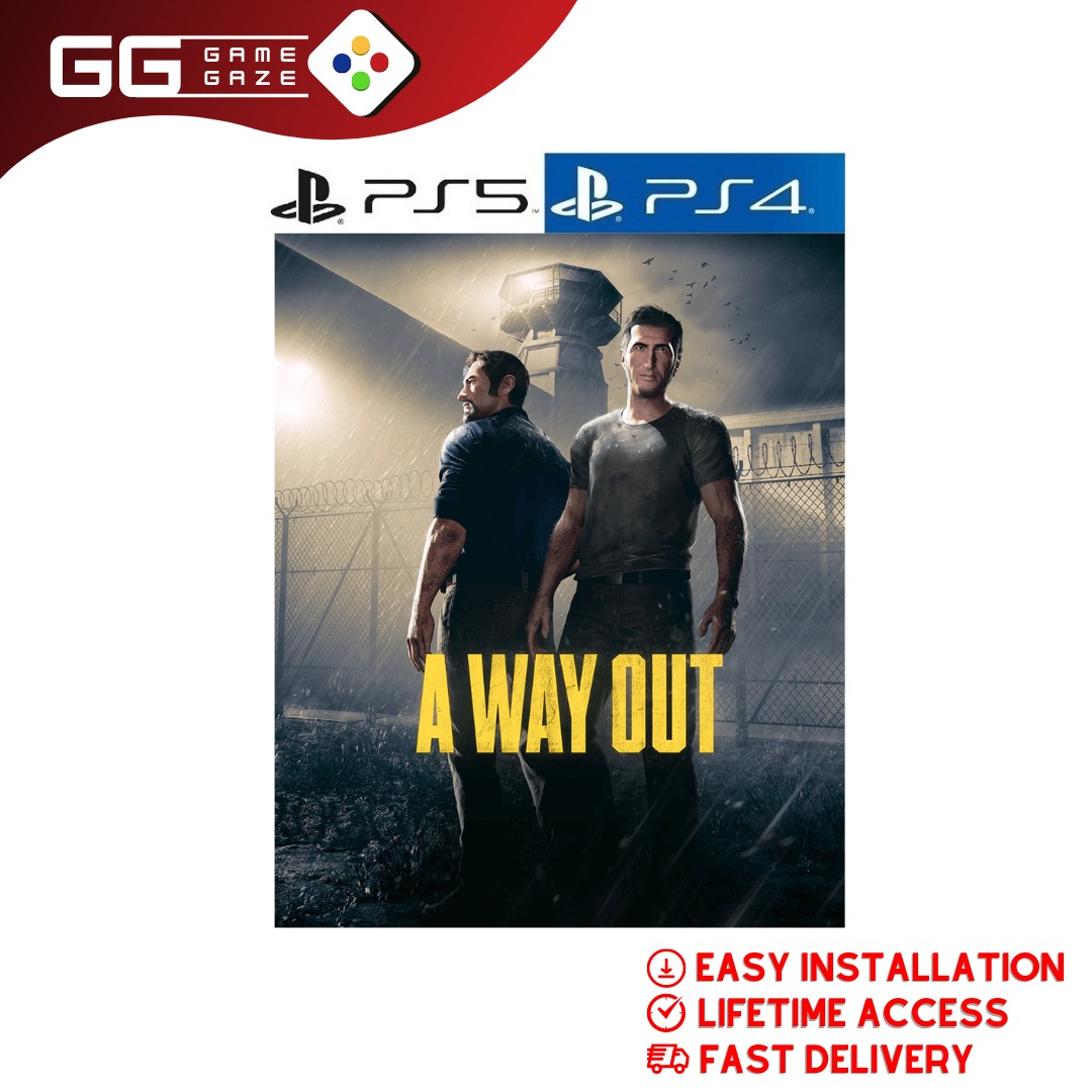 A Way Out PS4 PS5 Digital Download Premium Activated Video