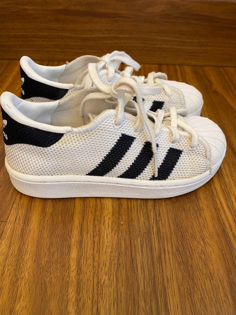 Adidas Superstar Primeknit Sneakers Kids Kid Sepatu Sneaker Anak Sepatu Sekolah Size UK 10K 16.5cm
