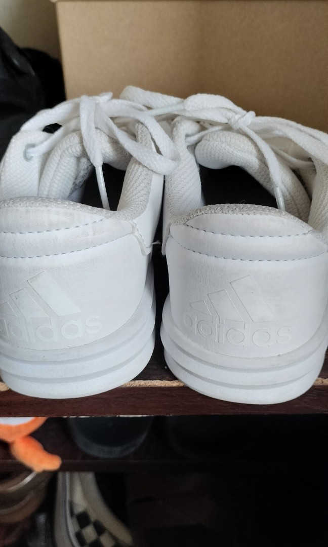Adidas white shoes for kids, Babies & Kids, Babies & Kids Fashion on ...