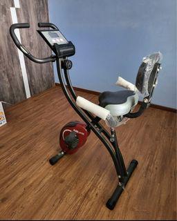 AIBI GYM FOLDABLE UPRIGHT RECUMBENT BIKE AB-B775R