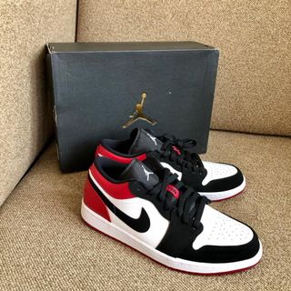 Air jordan 1 low black toe singapore hot sale