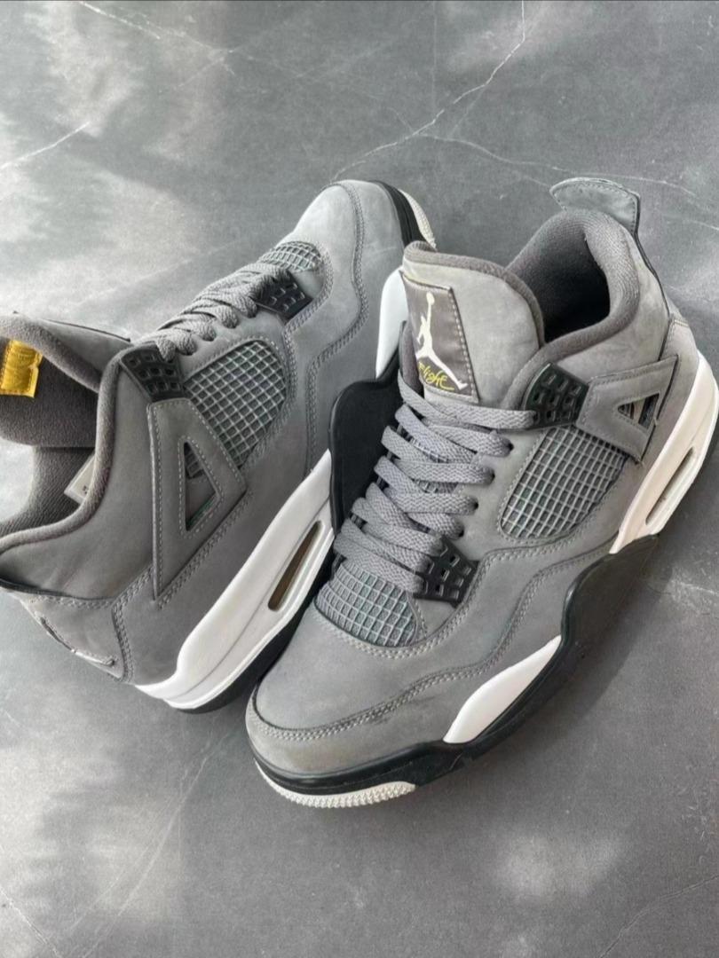 Nike air jordan retro 4 cool grey online