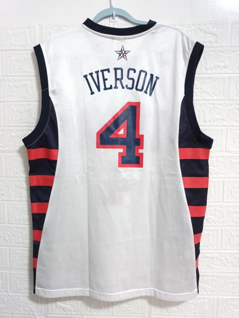 Allen iverson Jersey USA Men s Fashion Activewear on Carousell