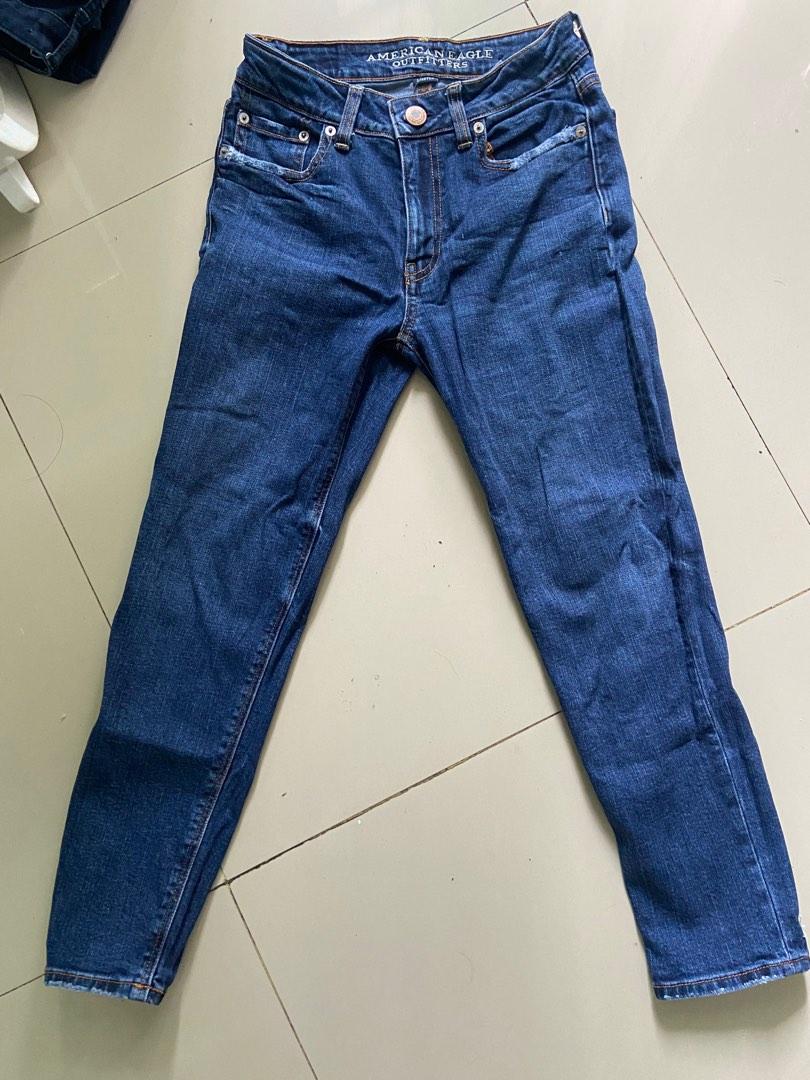 american eagle mom jeans, Women's Fashion, Bottoms, Jeans on Carousell