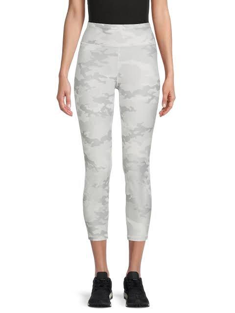 Avia gray white camouflage high waist leggings, Women's Fashion