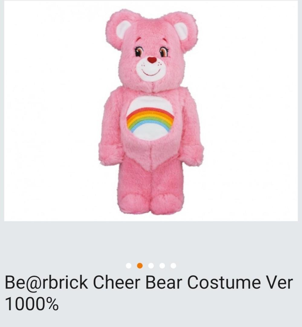 Bearbrick cheer bear costume ver. 1000%, Hobbies & Toys, Toys 