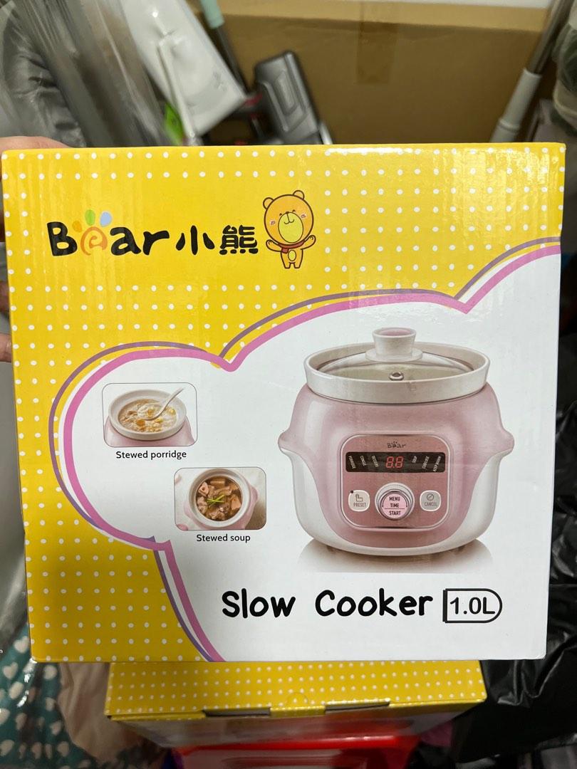 Bear slow cooker 1L, TV & Home Appliances, Kitchen Appliances, Cookers