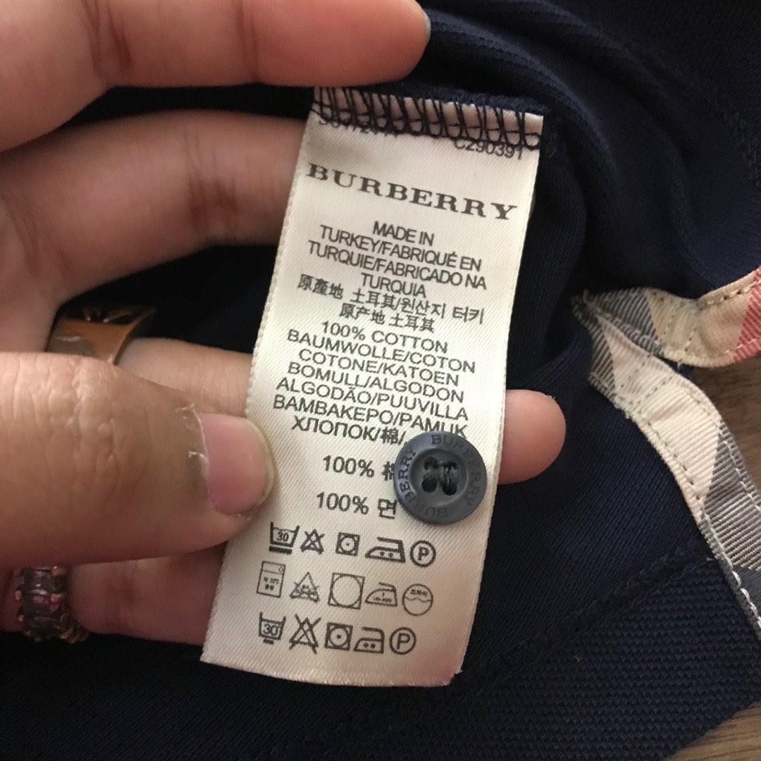 Burberry Collar Shirt Men s Fashion Tops Sets Tshirts Polo