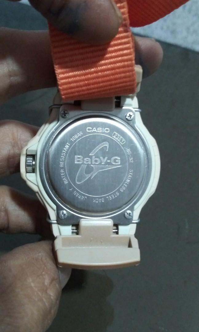 Tali jam baby g original deals