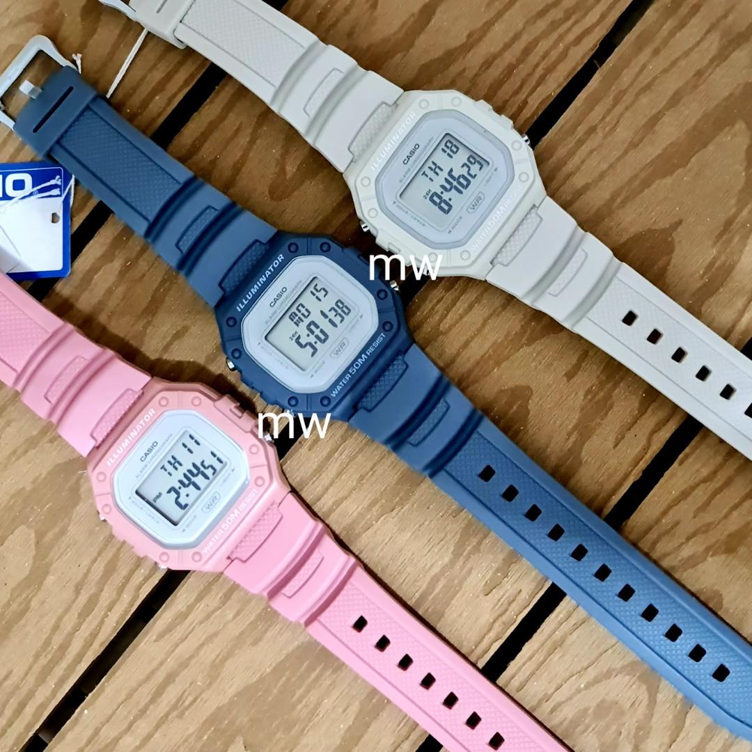 Casio cheap w 218