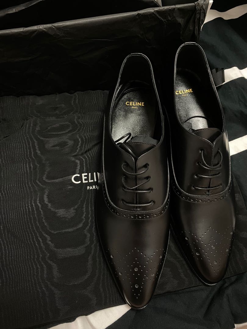Celine Men's Leather Shoe, Men's Fashion, Footwear, Dress Shoes on Carousell