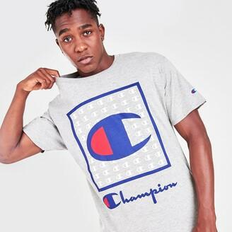 logo Surprisingly It Champion tab graphic T-shirt mens small (18W x 27L) / xlarge (23W x 31L),  Men's Fashion, Tops & Sets, Tshirts & Polo Shirts on Carousell