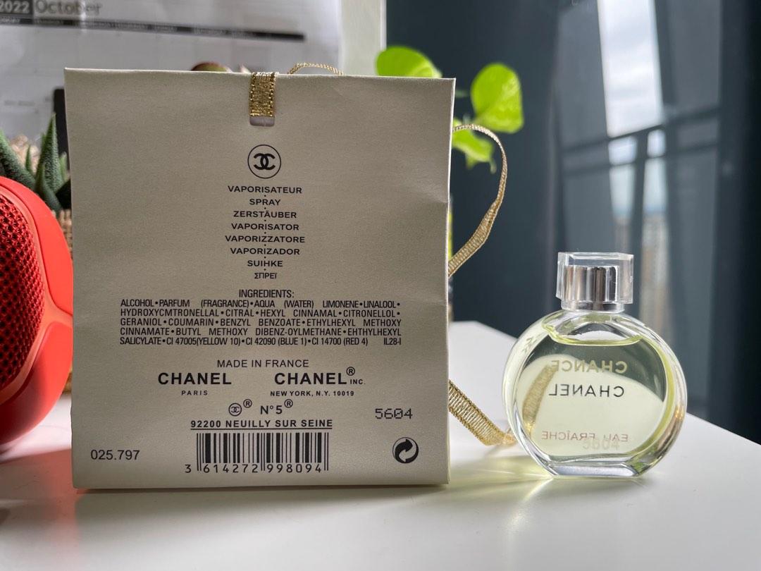 Chanel Chance Eau Fraiche Miniature, Beauty & Personal Care