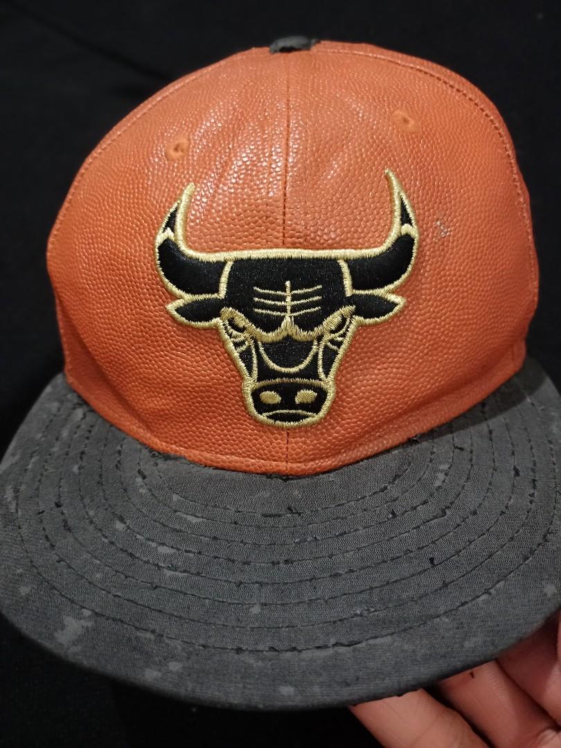 Chicago bulls leather shop cap