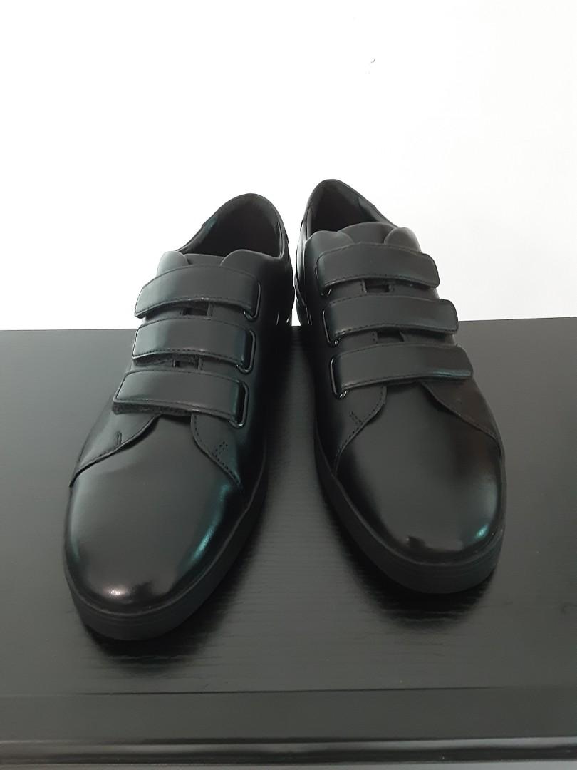 stanway lace black leather