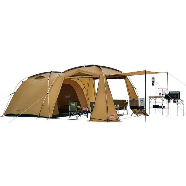 Coleman TOUGH SCREEN 2-ROOM HOUSE MDX 日本限定帳篷一房一廳露營沙色