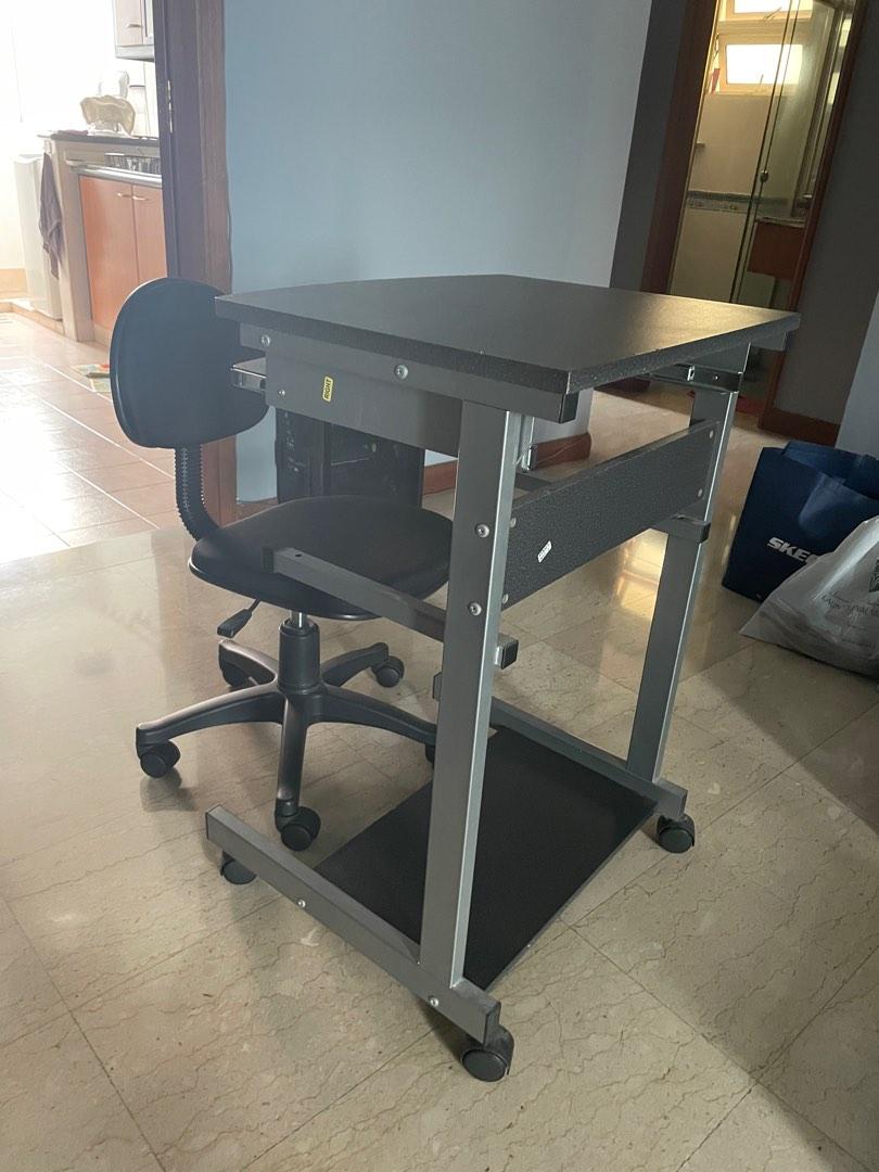 Computer Table + Chair, Furniture & Home Living, Furniture, Tables