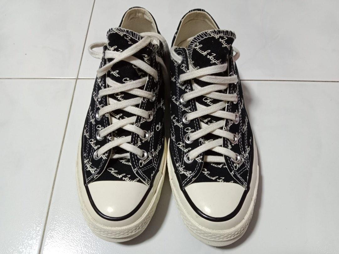 Converse discount pinstripe black