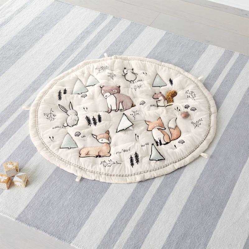 Crate and barrel activity mat top