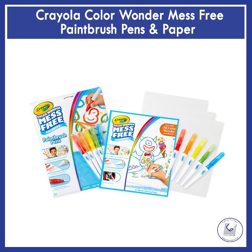 Crayola Color Wonder Mess Free Paintbrush Pens