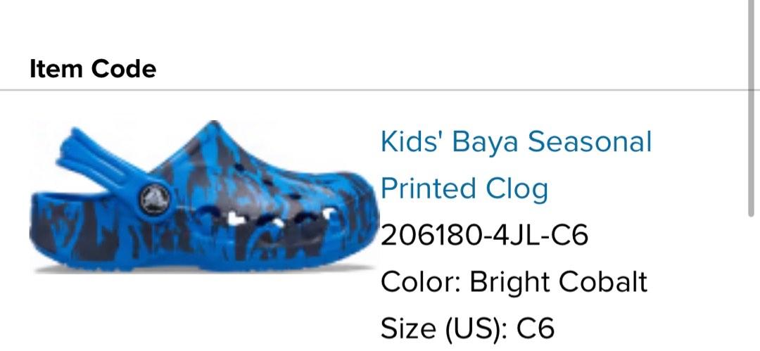 Crocs shop c6 size