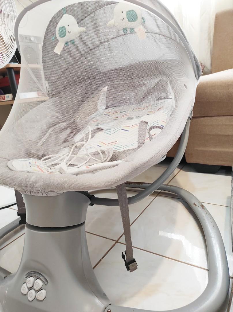 Deluxe multi functional electric swing and rocker, Babies