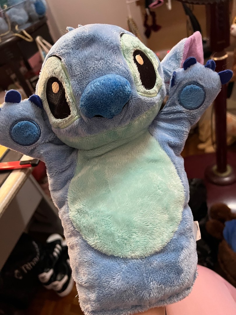 Disney Stitch Hand puppet, Hobbies & Toys, Toys & Games on Carousell