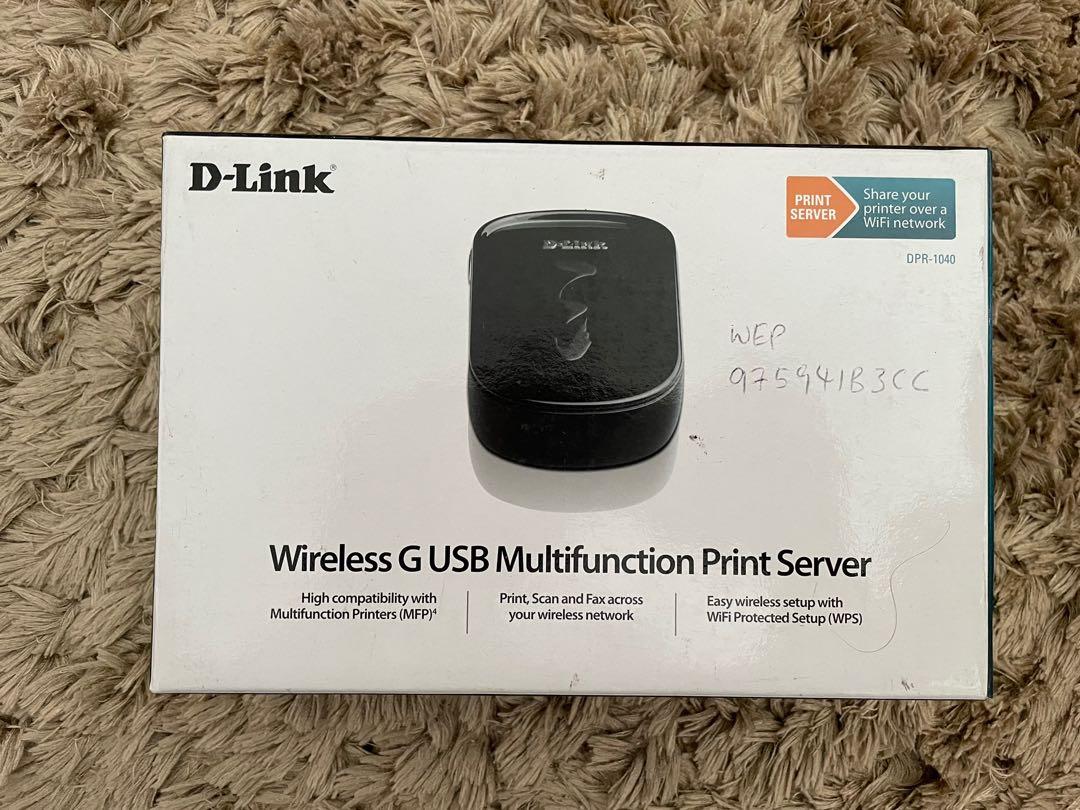 Dlink Wireless USB Print Server, Computers & Tech, Office & Business