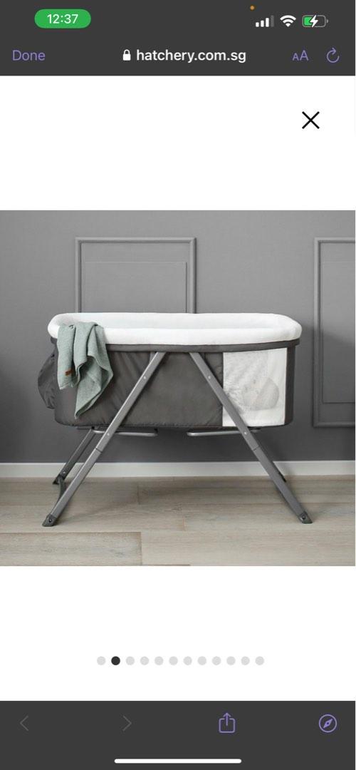 Dreamer Bedside Cot & Rocking Cradle, Babies & Kids, Baby Nursery