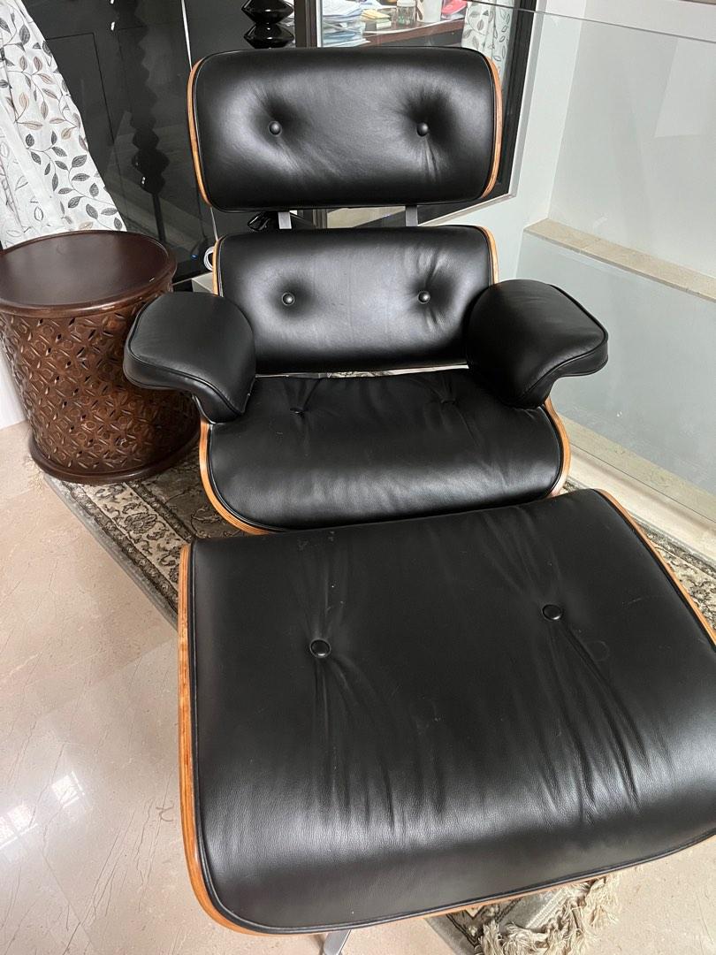 Eames recliner and Ottoman, Furniture & Home Living, Furniture, Chairs on Carousell