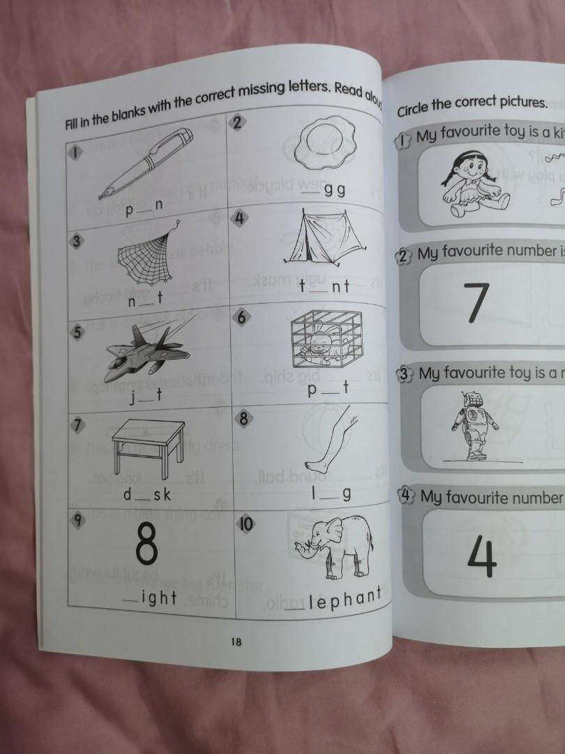 English activity book, Hobbies & Toys, Books & Magazines, Children's ...