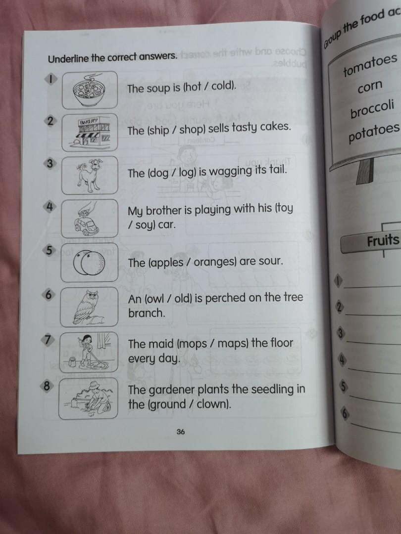 English activity book, Hobbies & Toys, Books & Magazines, Children's ...