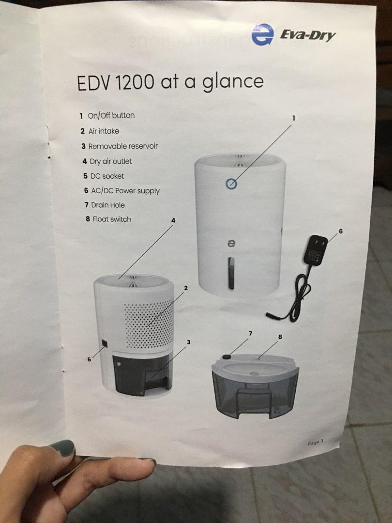 Eva Dry Dehumidifier, TV & Home Appliances, Air Purifiers
