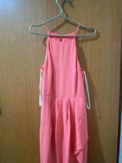 Ever New salmon pink long gown