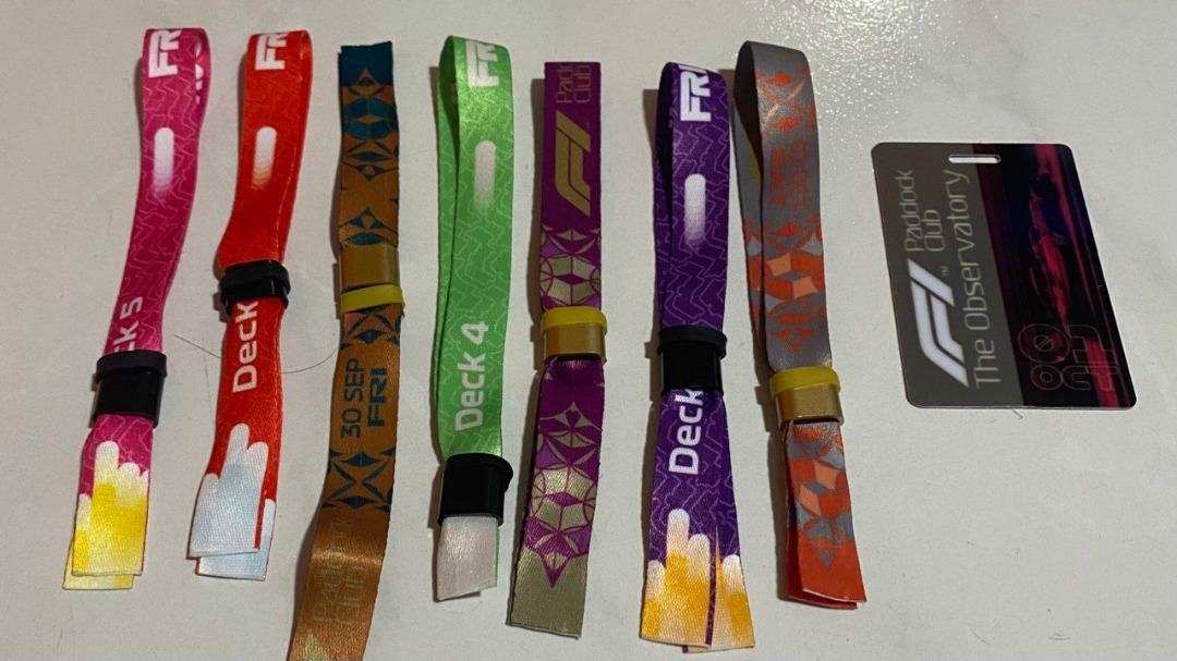 F1 2022 Pass Ticket Lanyard | Singapore Formula 1 GP Passes 2022 ...