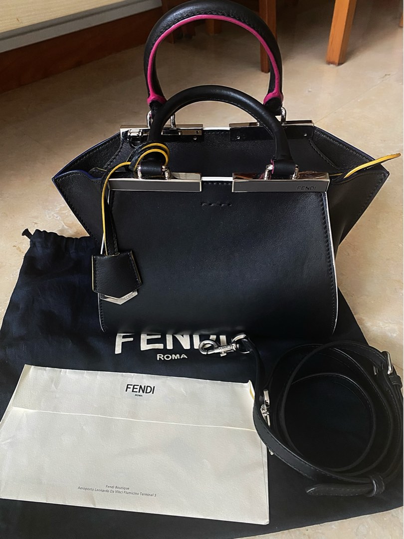 Fendi Mini Tre Jours multi coloured