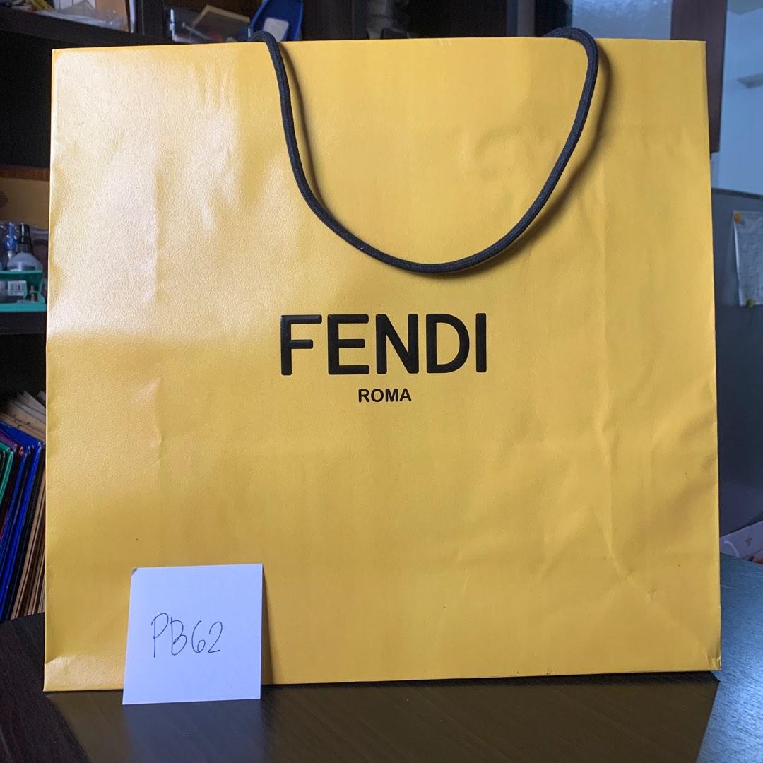 Fendi Paperbag (authentic), Luxury, Accessories on Carousell