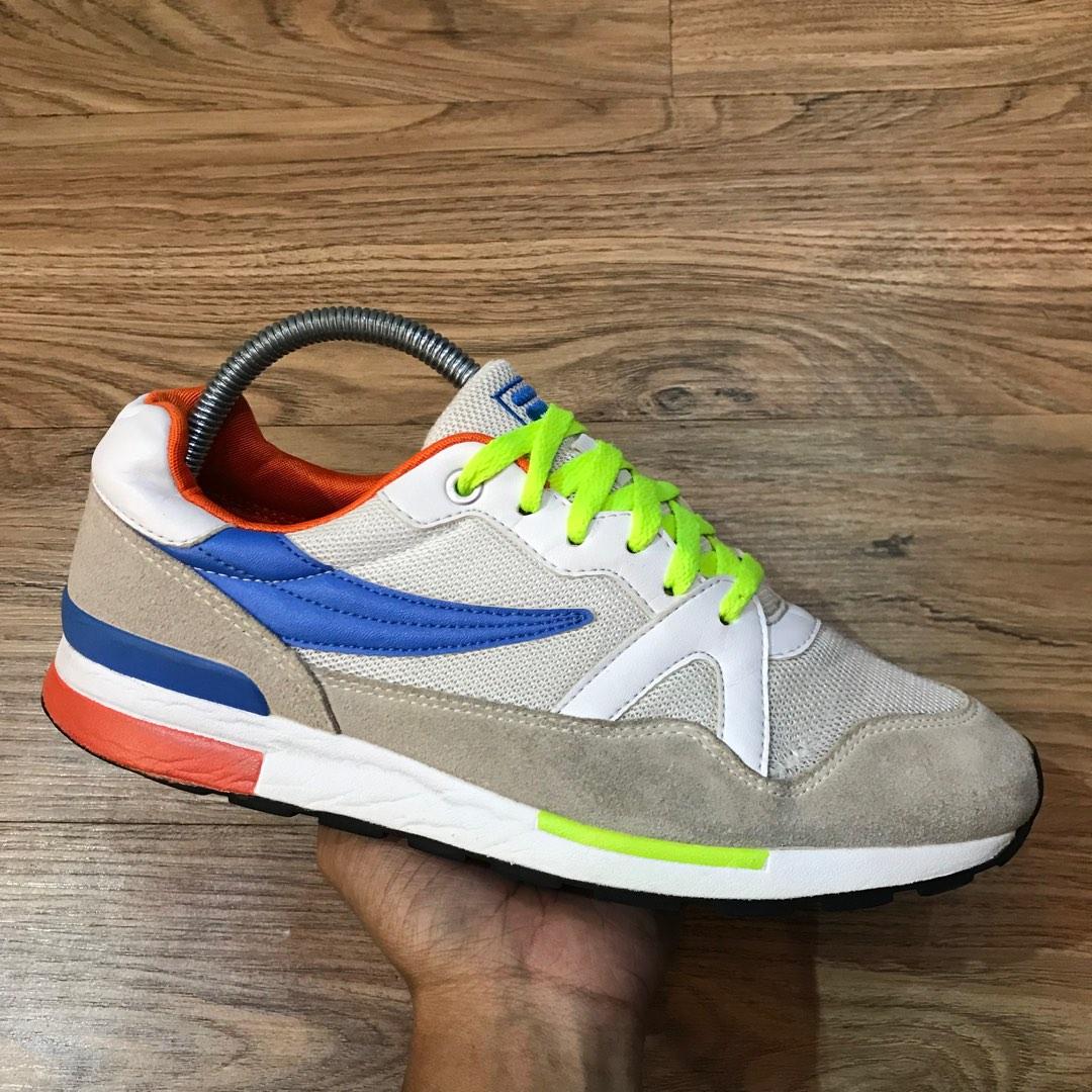 Fila white shoes urban outfitters store